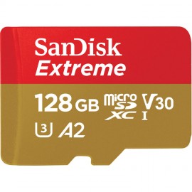 MicroSD SanDisk Extreme 128GB UHS-I