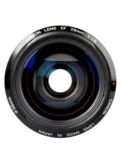 Lente Canon EF 28mm f/1.8 USM - Diafragma