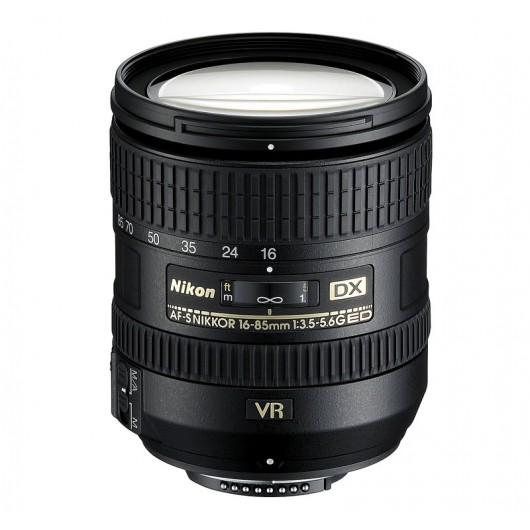 Lente Nikon AFS 16-85mm f/3.5-5.6G ED VR DX