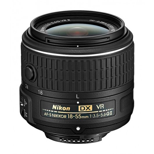 Lente Nikon AFS 18-55mm f/3.5-5.6G VR II DX
