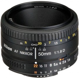 Lente Nikon AF 50mm f/1.8D